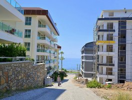 ALANYA KARGICAK MAHALLESİNDE 2+1 DENİZ MANZARALI SIFIR DAİRE